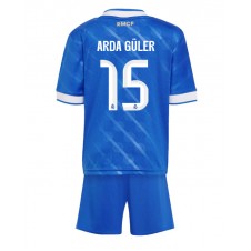 Real Madrid Arda Guler #15 Tredjeställ Barn 2025-26 Korta ärmar (+ Korta byxor)